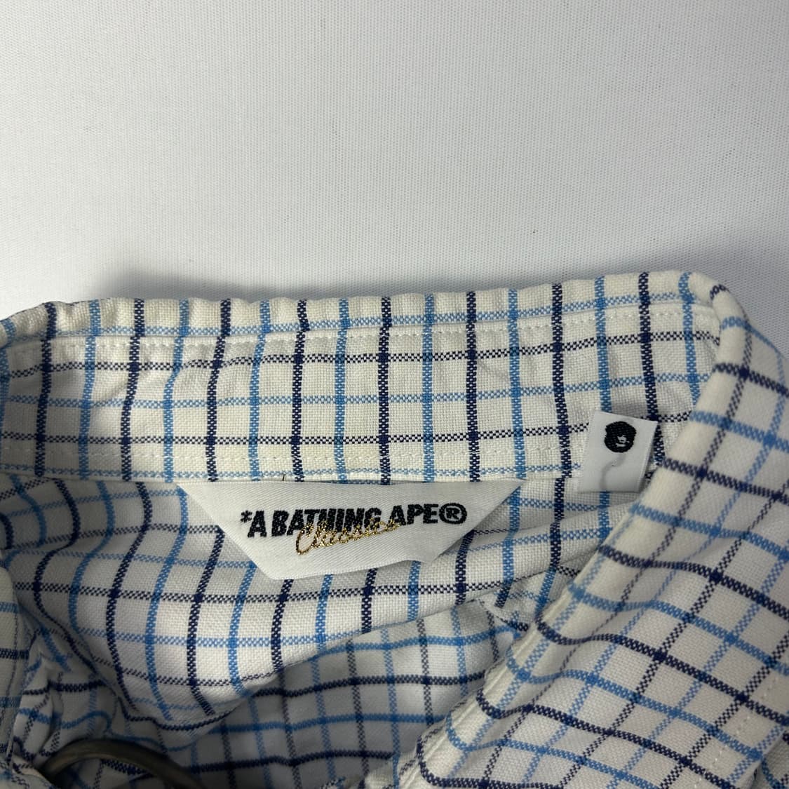 [A BATHING APE] 베이프 체크 버튼다운 셔츠 상품이미지5