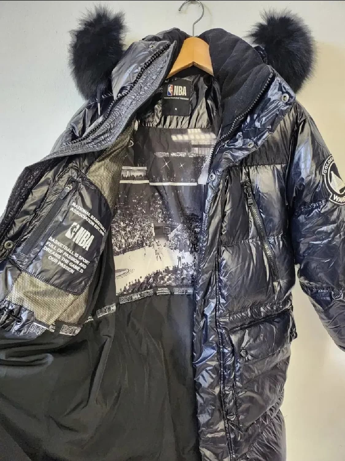 NBA 롱다운 패딩 상품이미지5