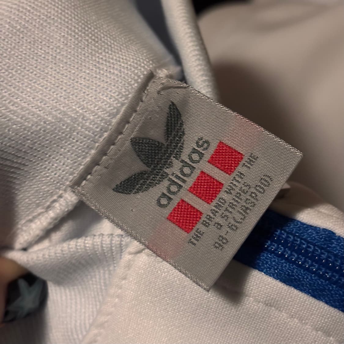 아디다스 일본 JASPOO 흰 져지 상품이미지4