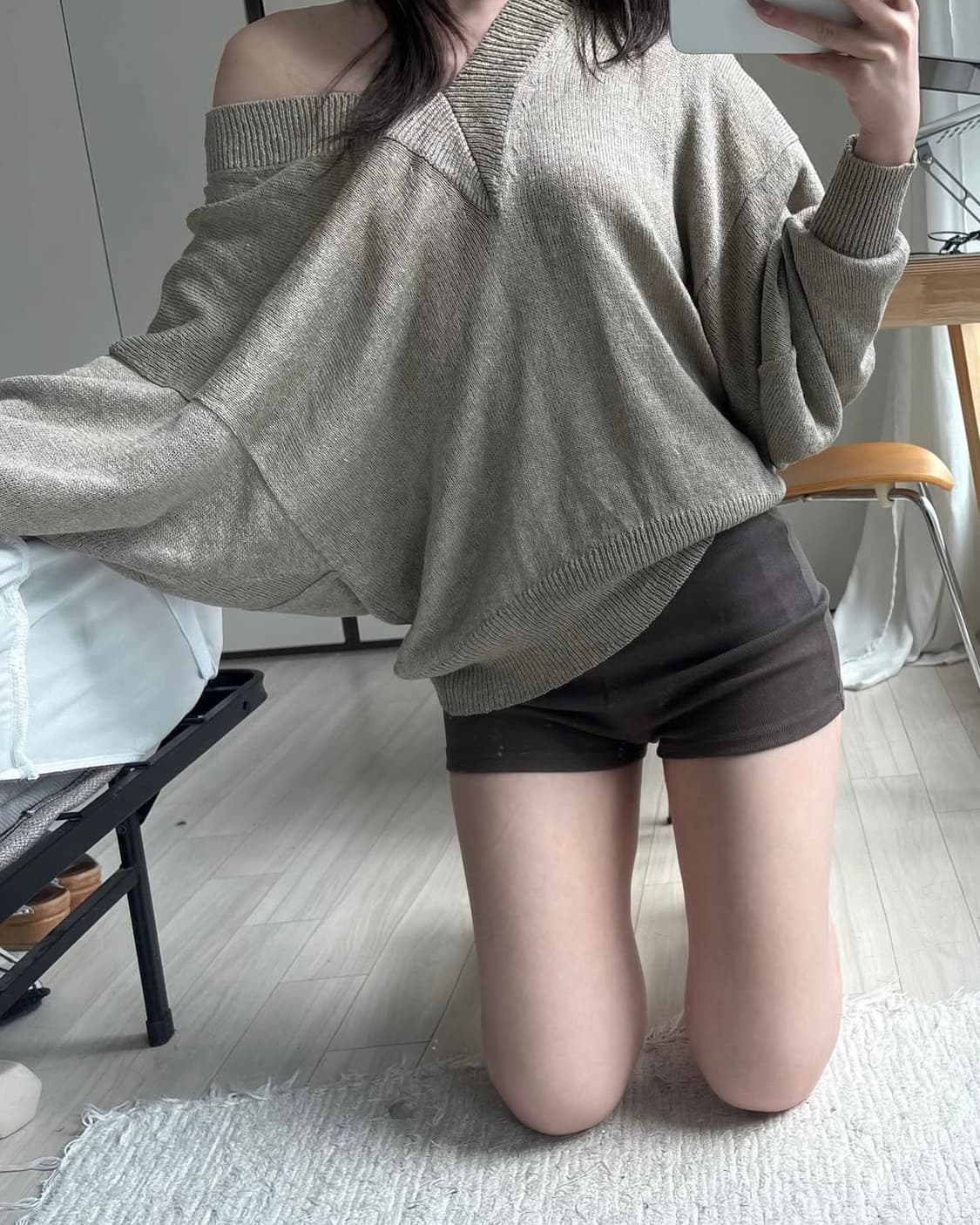 Linen Silk Veil Knit 상품이미지4