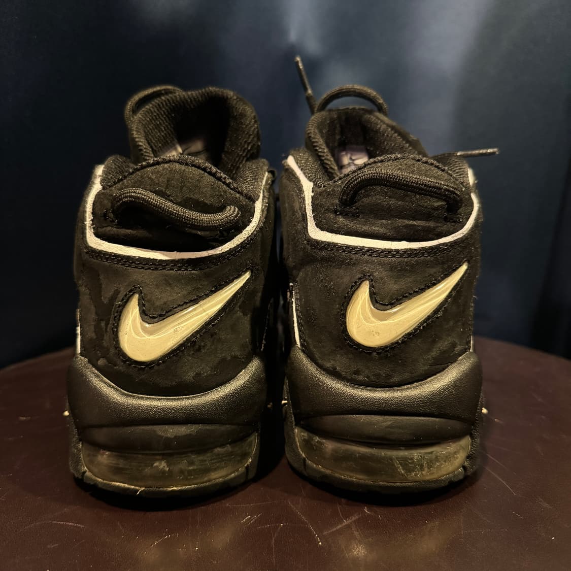 NIKE 에어 모어 업템포 블랙 상품이미지4