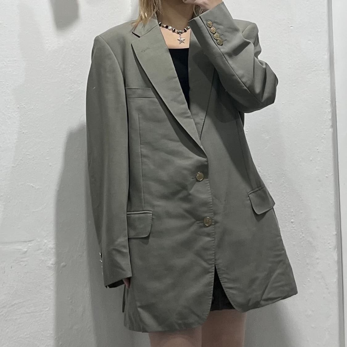 버버리 은장 블레이저 상품이미지1