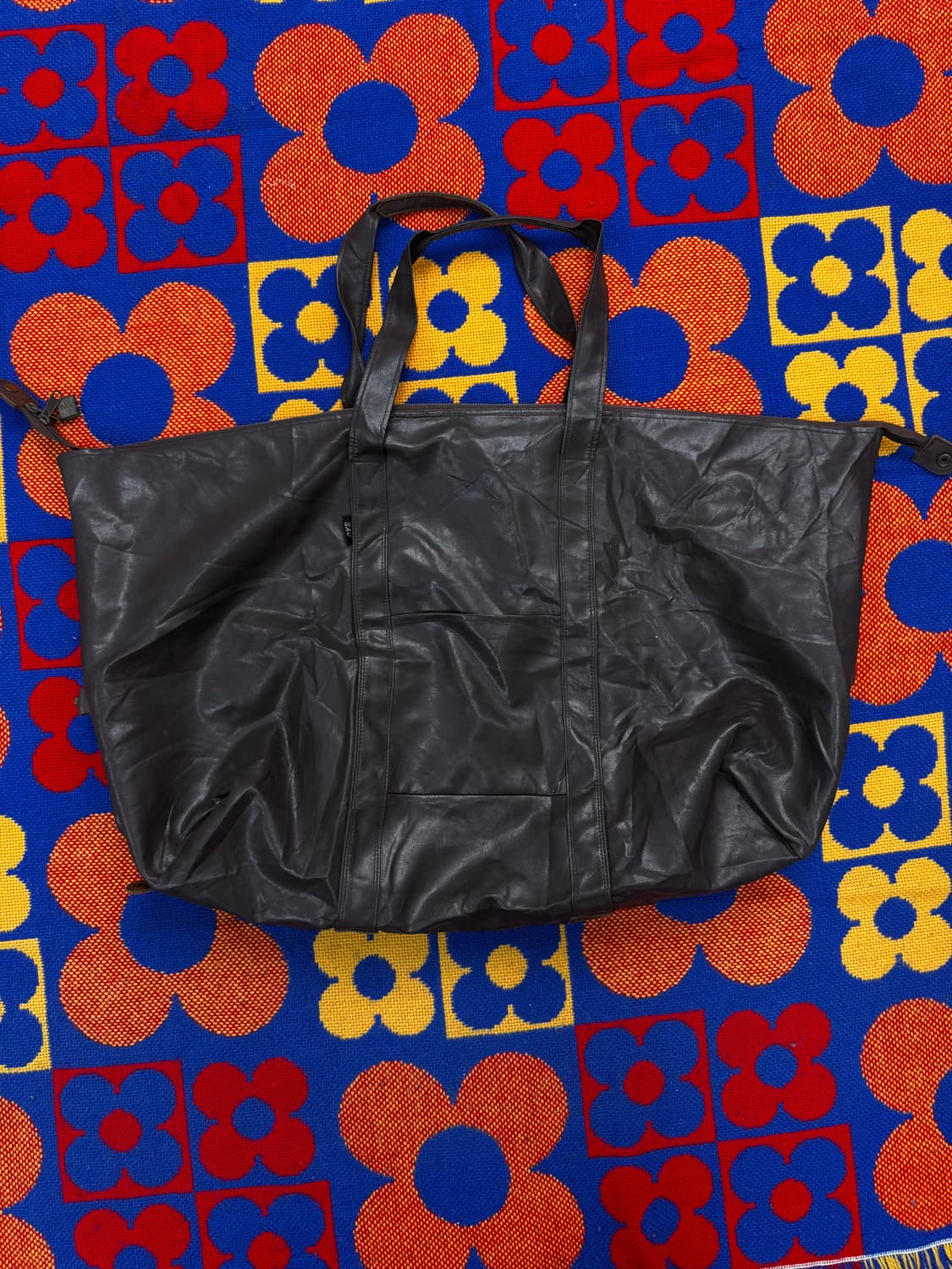 빈티지 레더 보스턴 백 상품이미지5