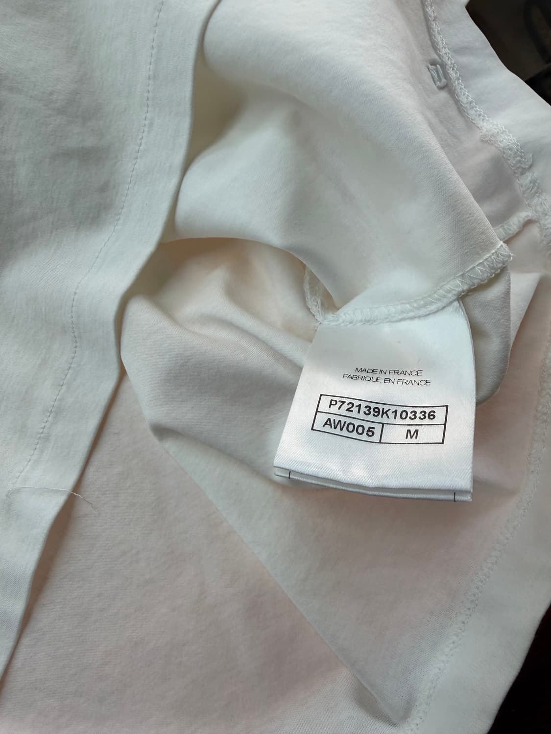 M/ 샤넬 22SS 리조트 비둘기 로고자수 반팔 상품이미지10