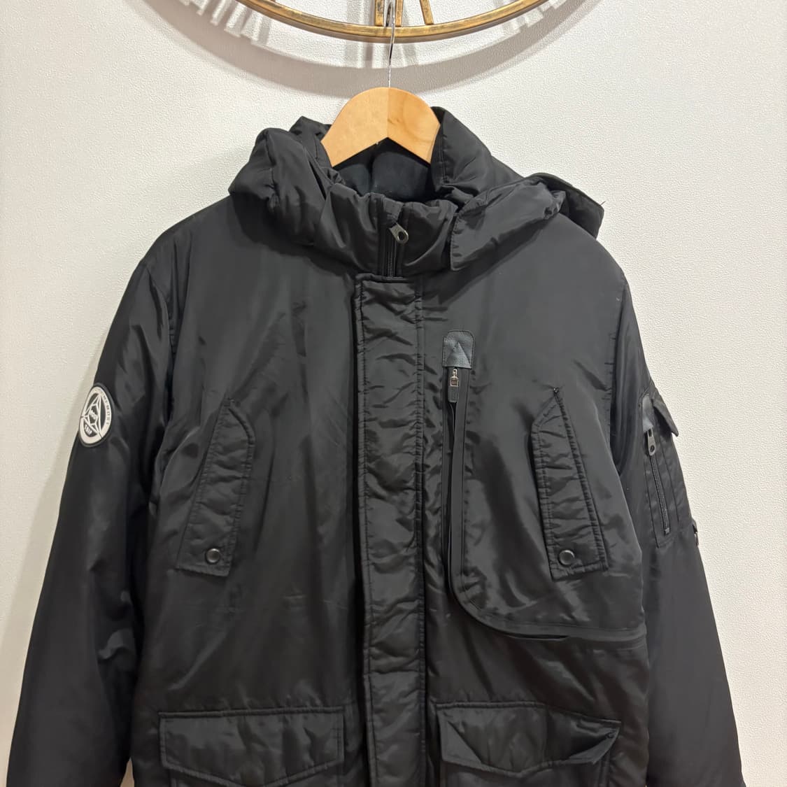 ecolier 덕다운 패딩 170 블랙 상품이미지2