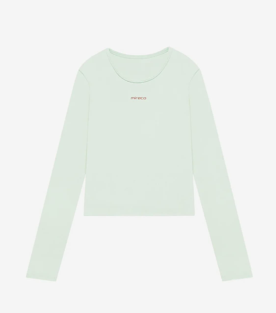 미레코 MINI LOGO T-SHIRT MINT 상품이미지1