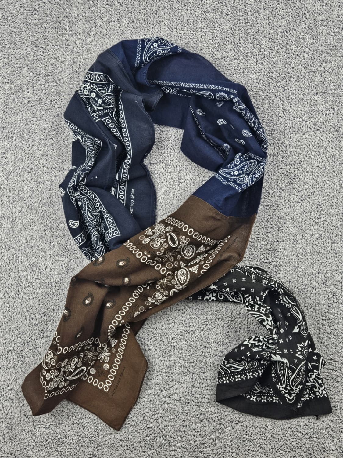 반다나 리워크 커스텀 스카프 머플러 / 10434 상품이미지6