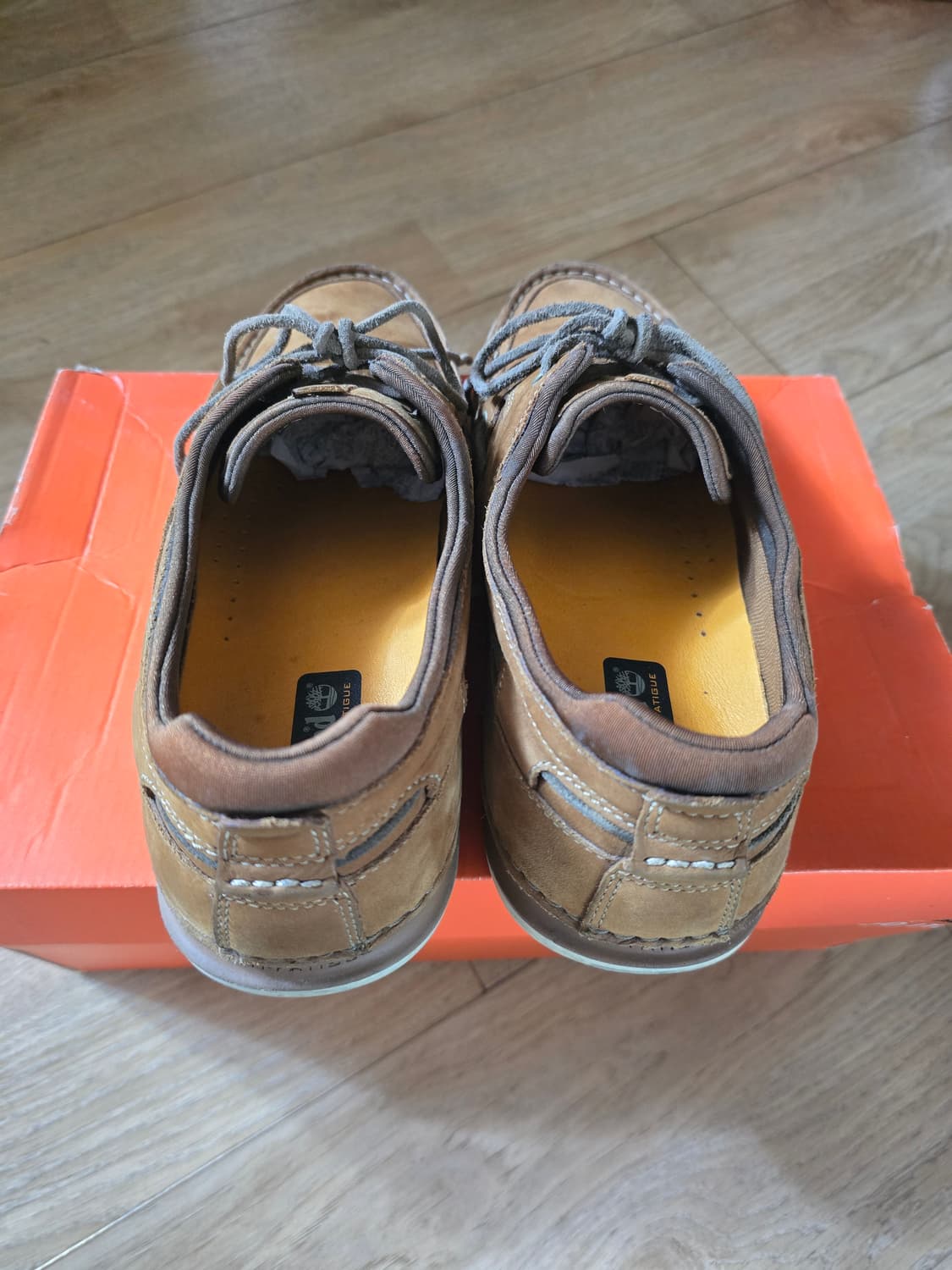 팀버랜드 보트슈즈 베이지 상품이미지3