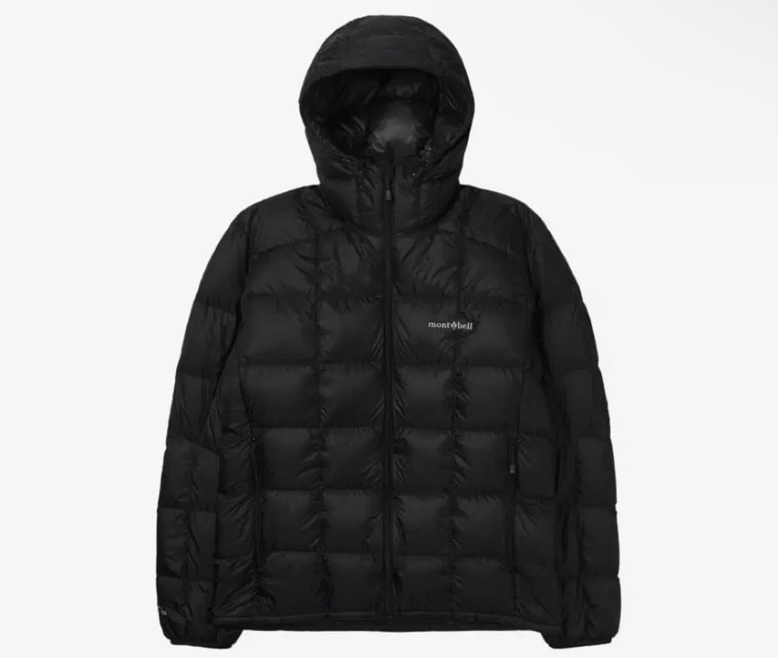 일본판 몽벨 슈페리어 다운파카 L 블랙  상품이미지1