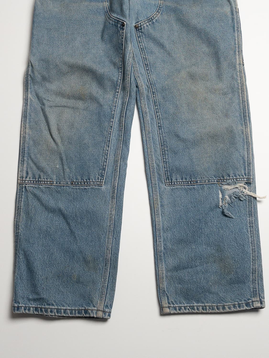90s Carhartt Double knee Denim USA 상품이미지5