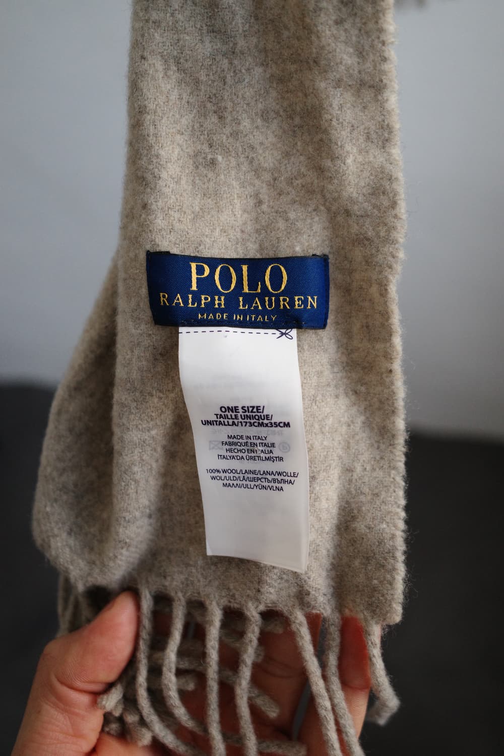 폴로 울 머플러 상품이미지5