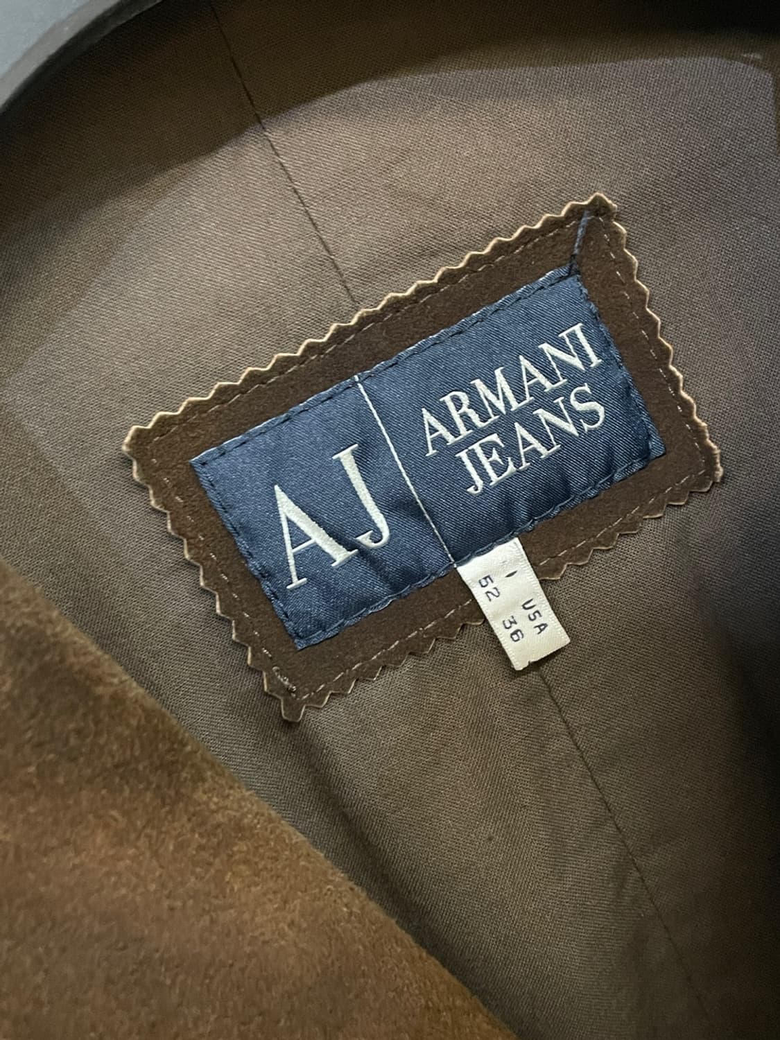 아르마니 진스 스웨이드 블레이저 자켓 상품이미지8