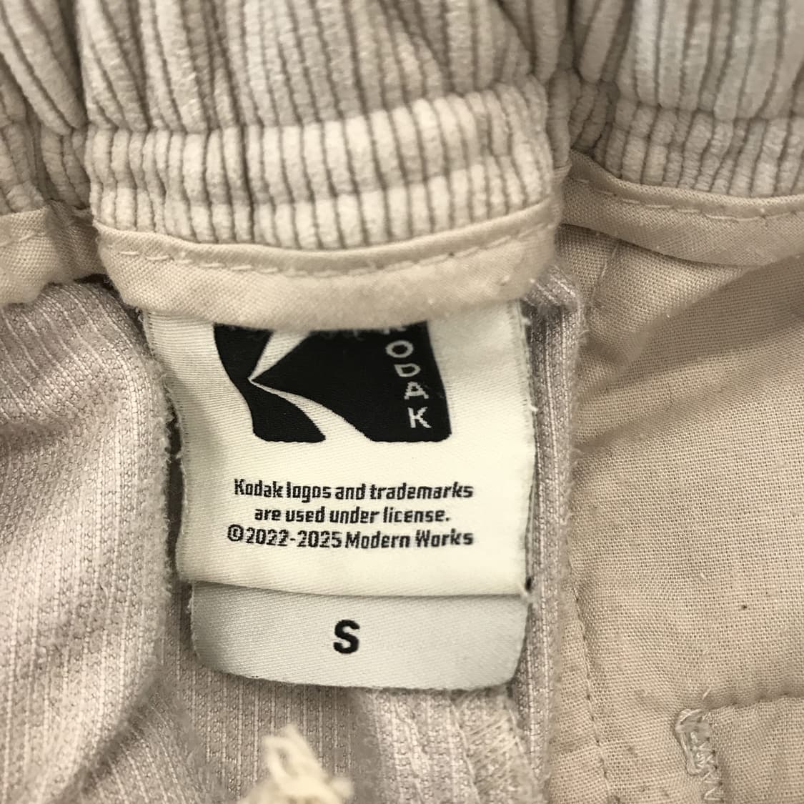 코닥 KODAK 브라우니 코듀로이 팬츠 [S] 상품이미지5