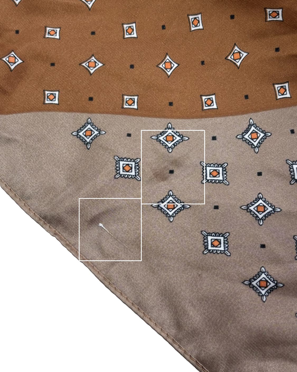 diagonal three-pattern square scarf 상품이미지7