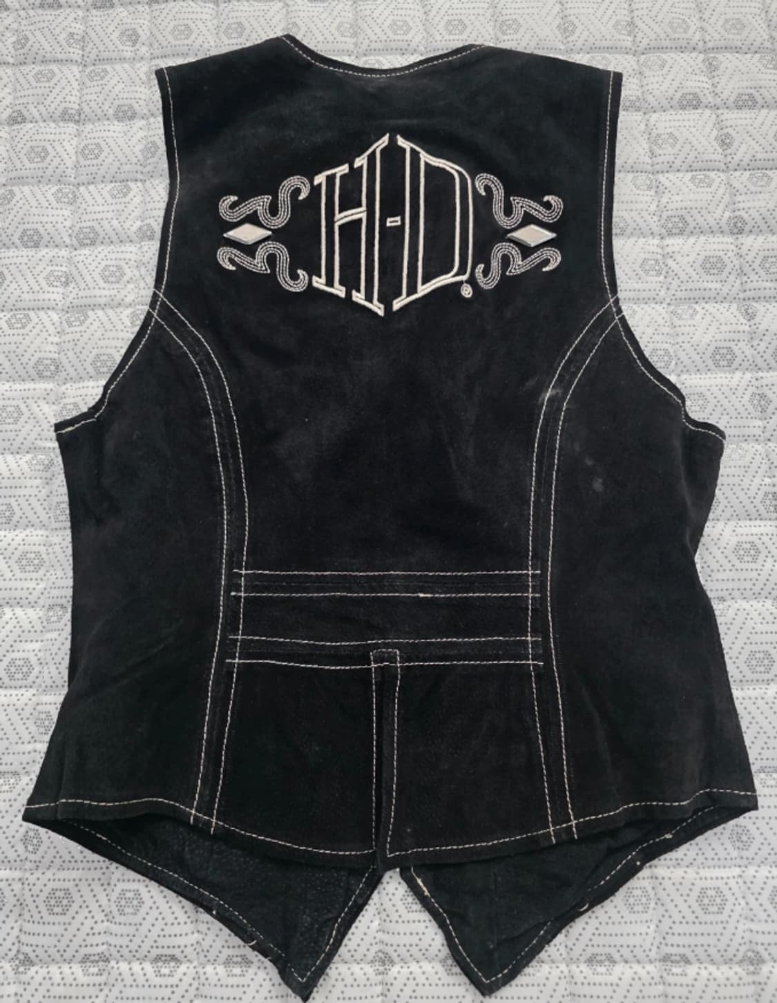 할리데이비슨 여성 스웨이드 레더 베스트 S 상품이미지2