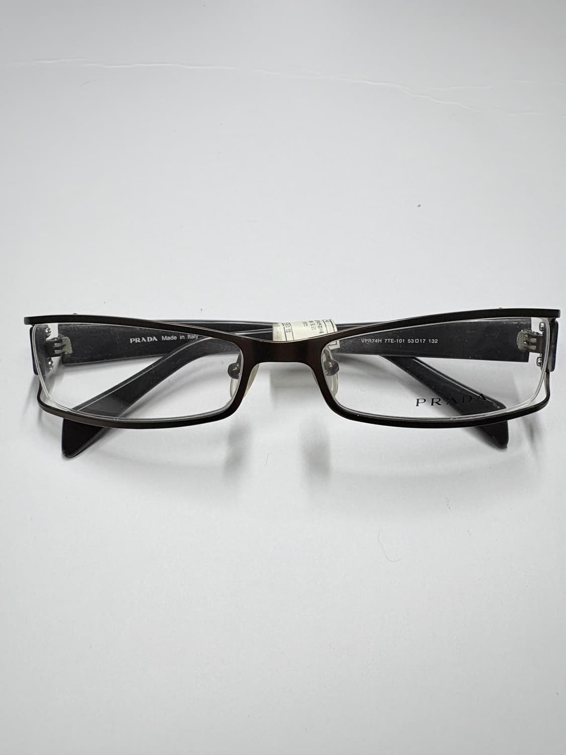빈티지 프라다 안경[프라다(PRADA) 샤프 와이드 템플 안경] 상품이미지1