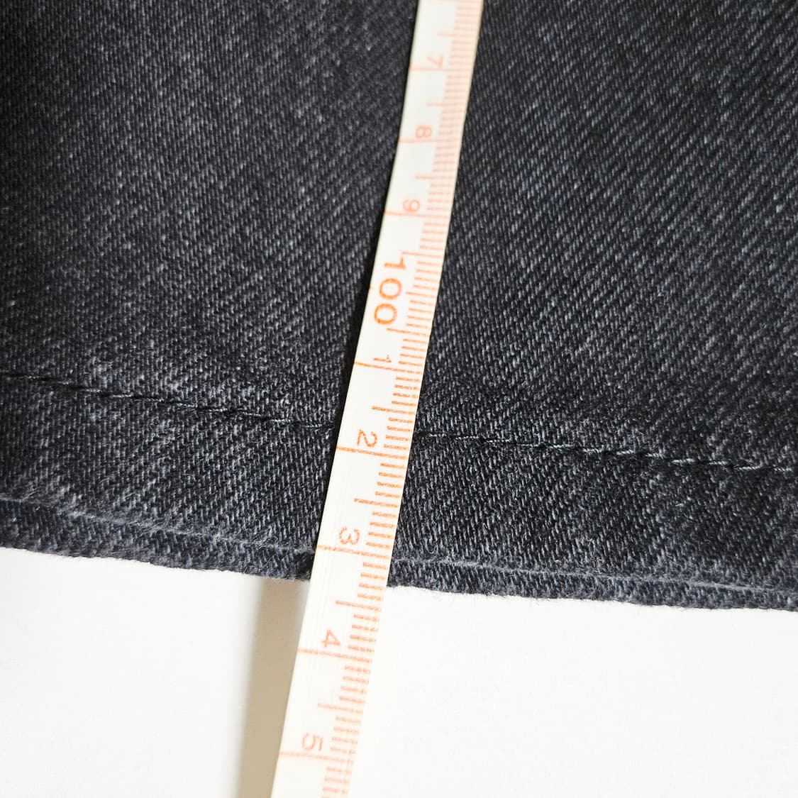 [31][유니클로XJ.W앤더슨] 와이드 핏 데님 다크그레이 상품이미지10
