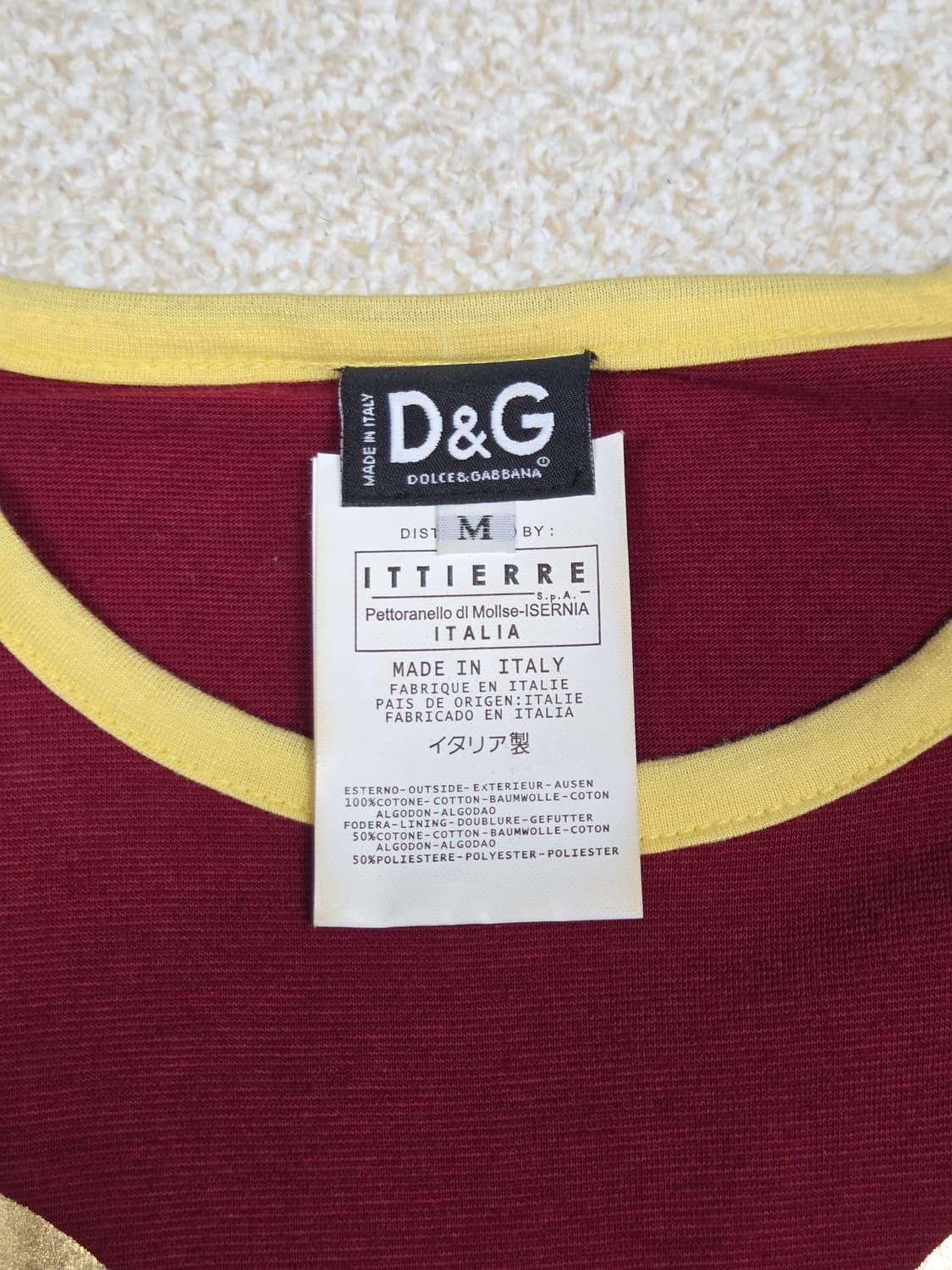 (새상품) [돌체앤가바나] D&G 반팔 티셔츠 | 00272 상품이미지3