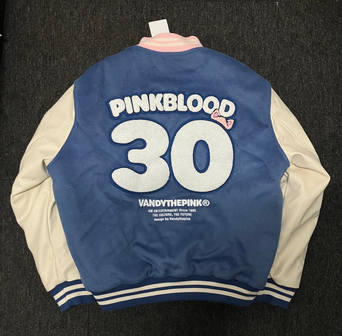 반디더핑크 X SM 바시티 자켓 상품이미지7