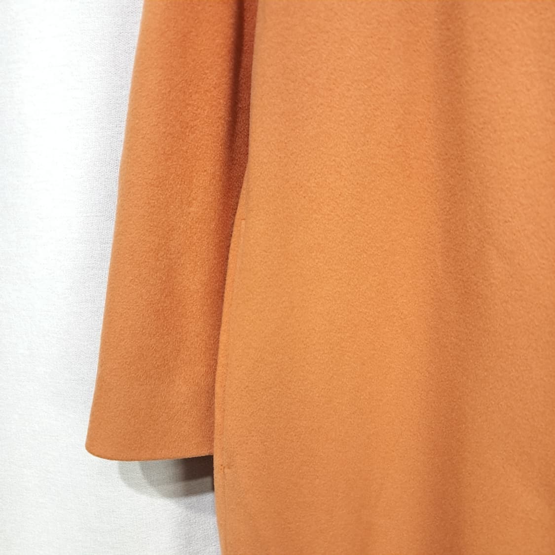 CN981W M 막스마라 소프트브라운 퓨어버진울 롱코트 상품이미지7