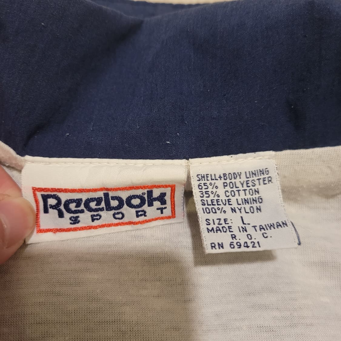 리복 1988 서울올림픽 코튼 집업 L 상품이미지6