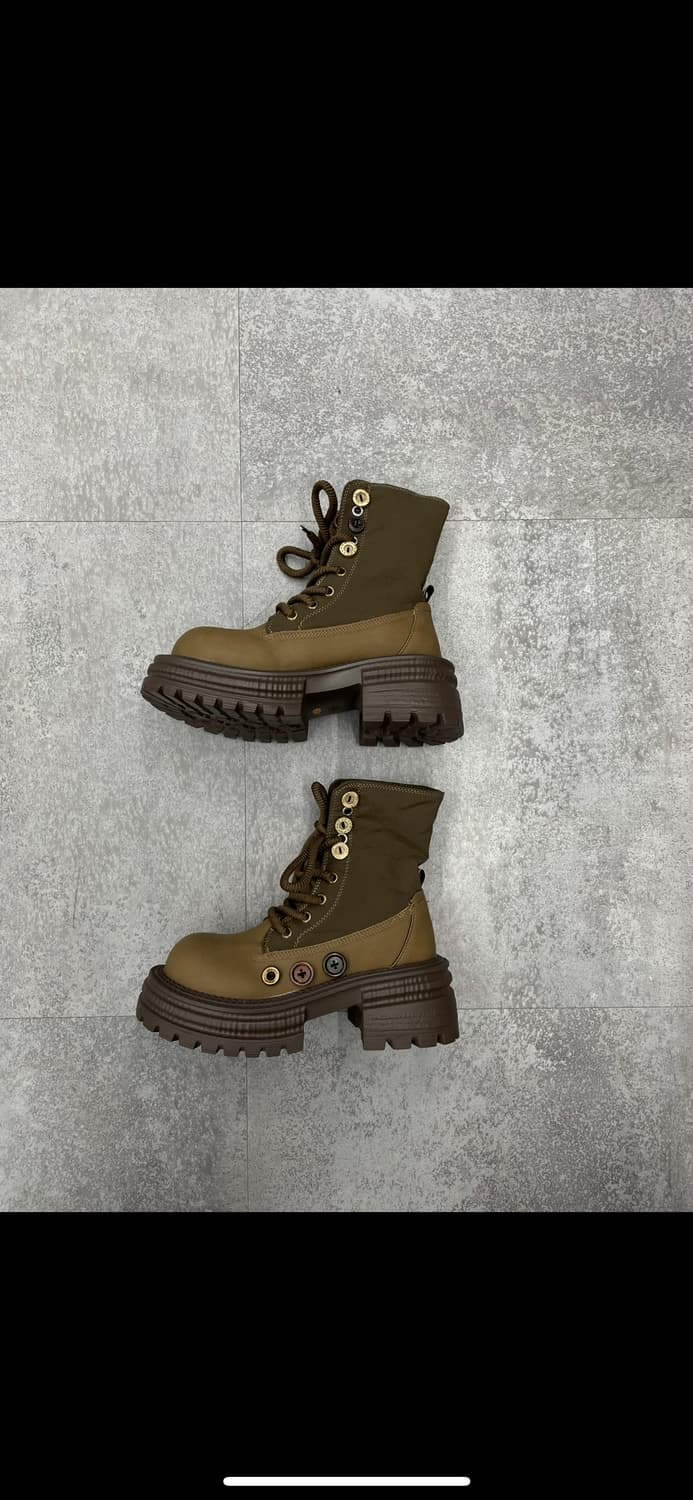 빈티지 하이탑 단추 통굽부츠 H1584 상품이미지1