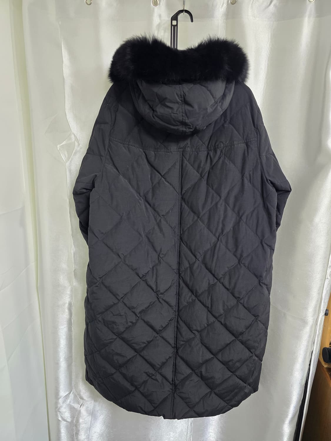 스튜디오톰보이 블랙 퀼팅 롱패딩 (1957) 상품이미지2