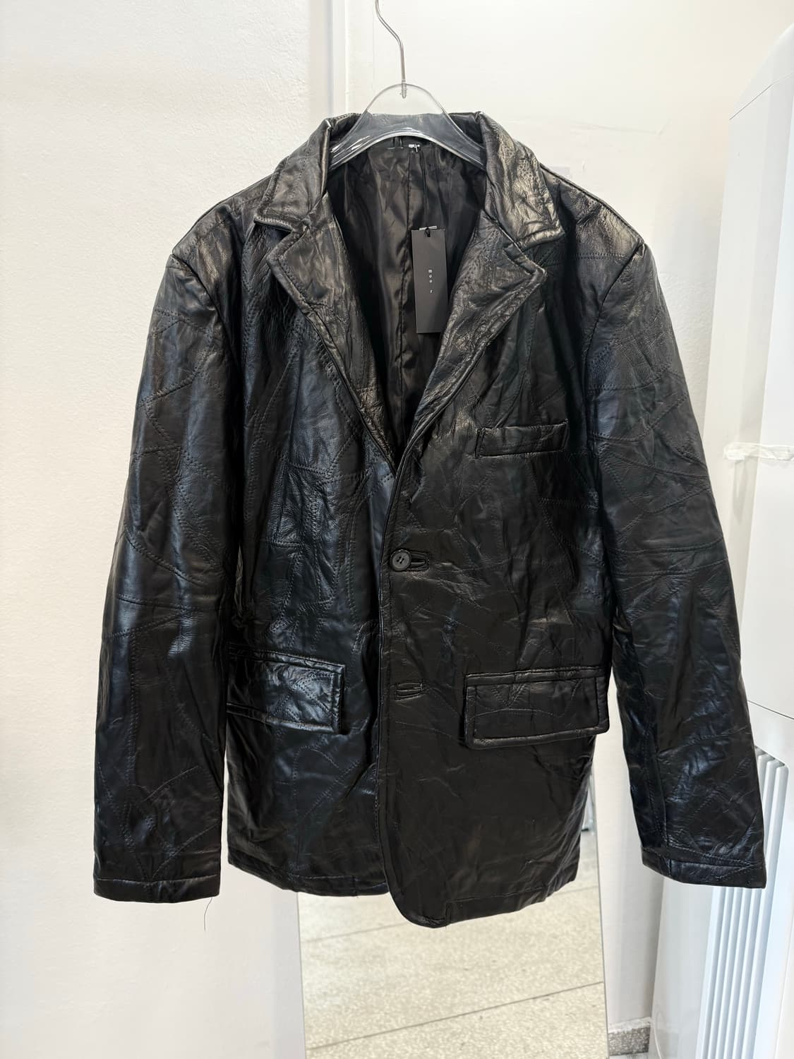 Pattern Leather Jacket   상품이미지1