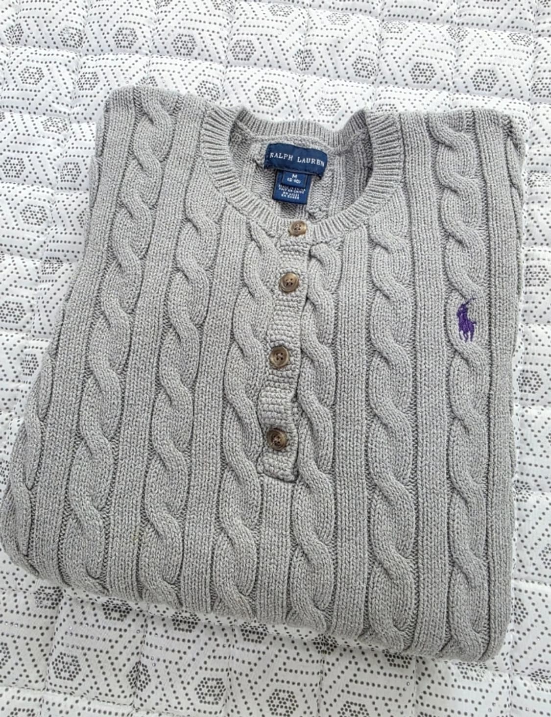 (새상품급) 폴로 랄프로렌 케이블 니트 8~10세 상품이미지4