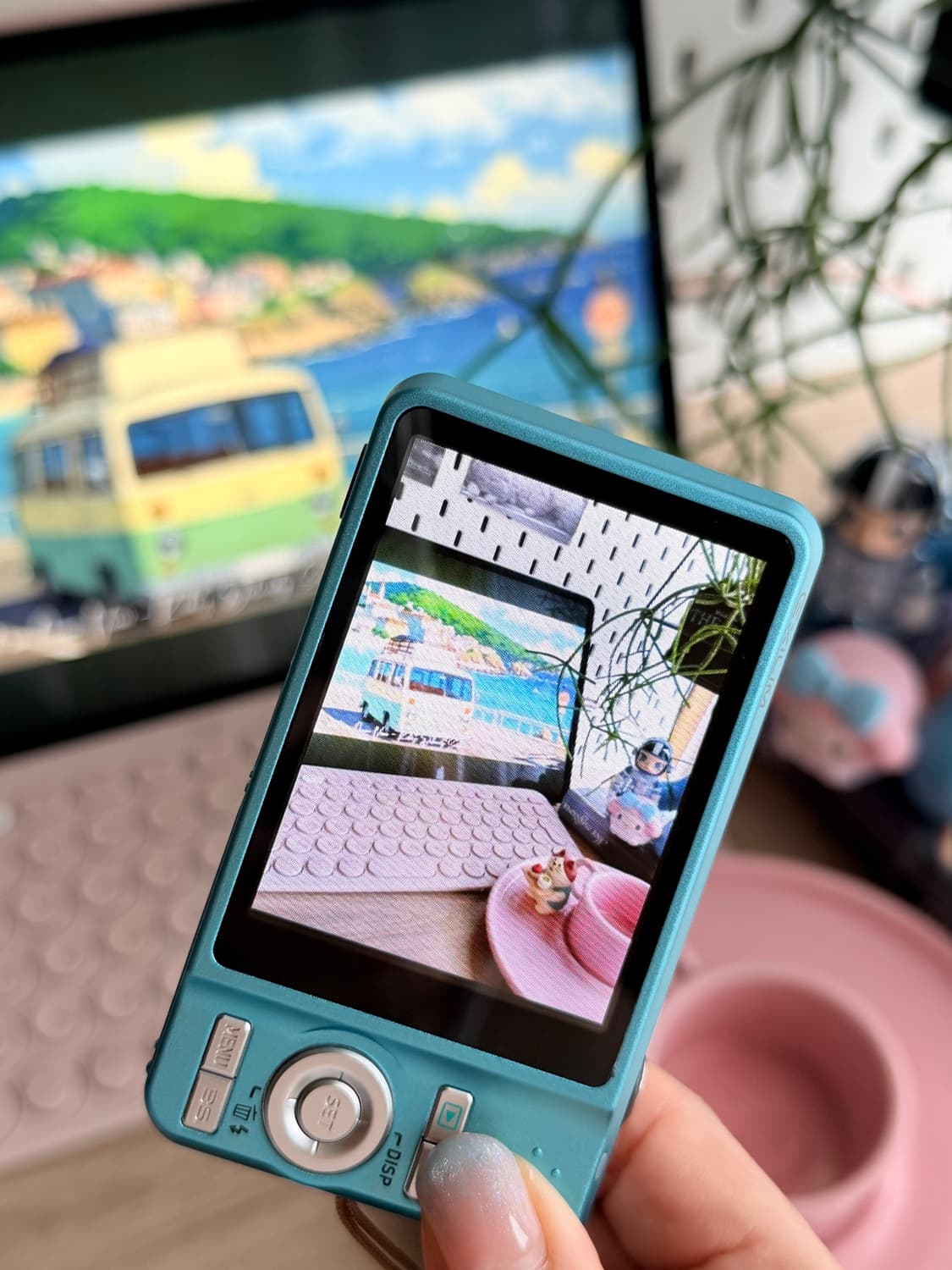 💙 츄 픽 업그레이드 버전💙카시오 엑슬림 EX-Z90 아쿠아블루🐬 상품이미지9