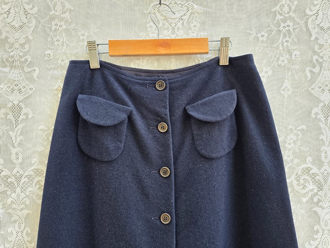 아스페시 울 스커트 (made in japan) 상품이미지2