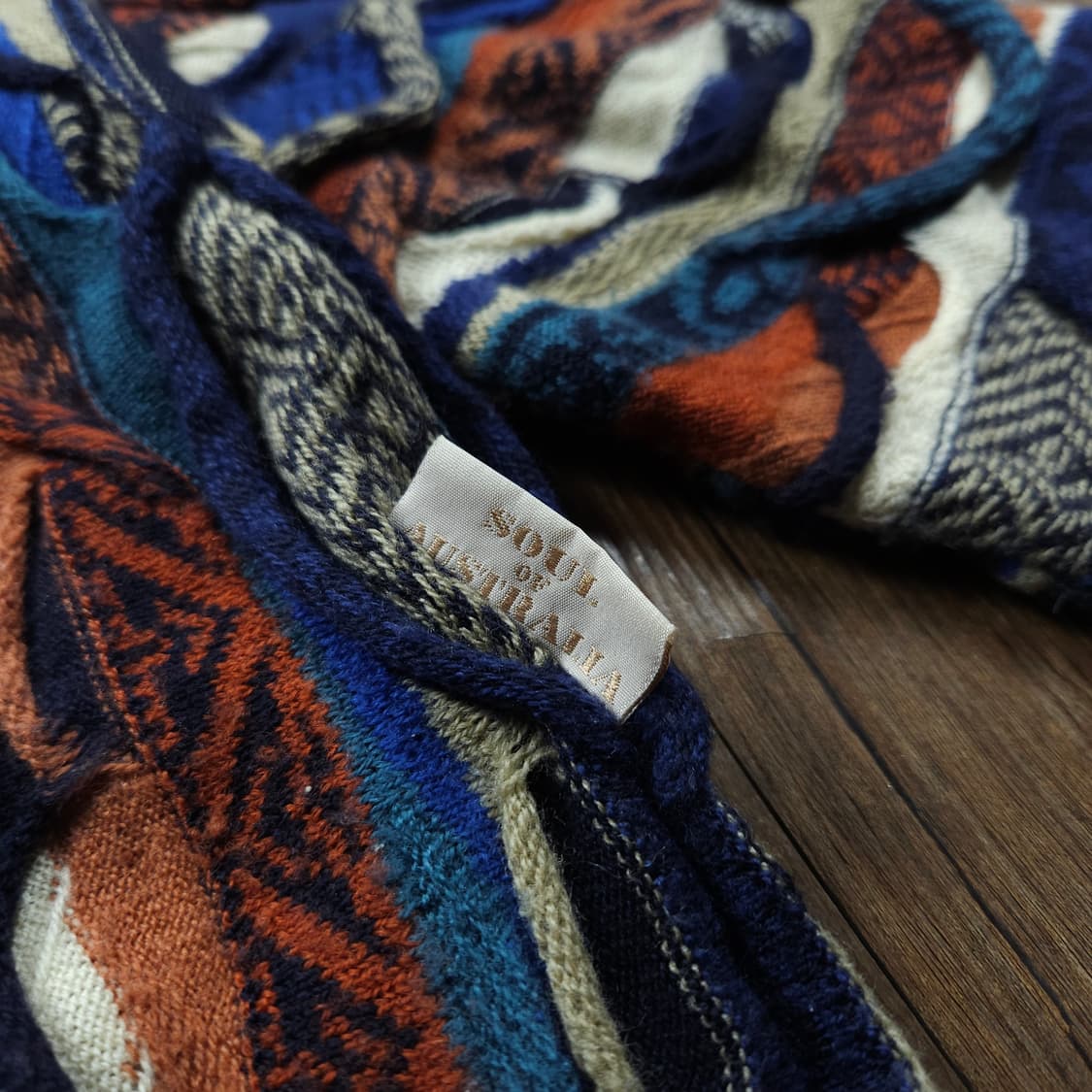 소울 오브 오스트레일리아 쿠지 아카이브 케이블 텍스쳐 스웨터 상품이미지3