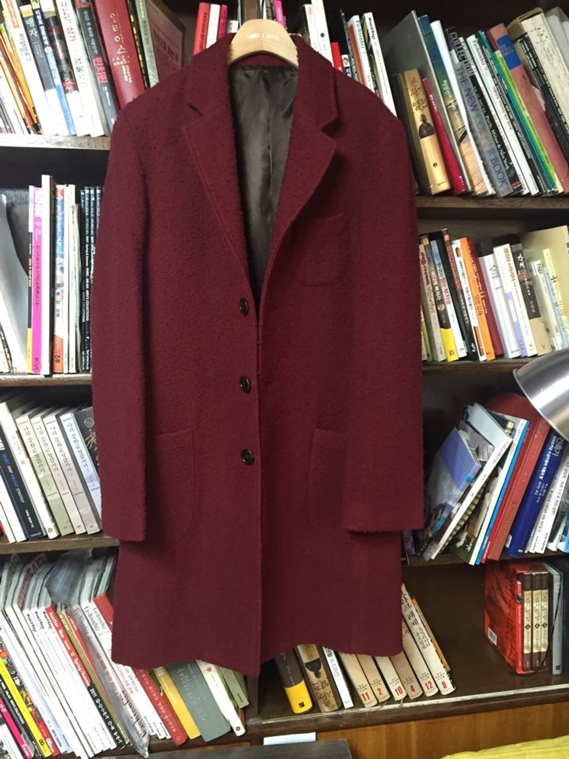 플라스크 카센티노 코트 버건디 48 상품이미지1