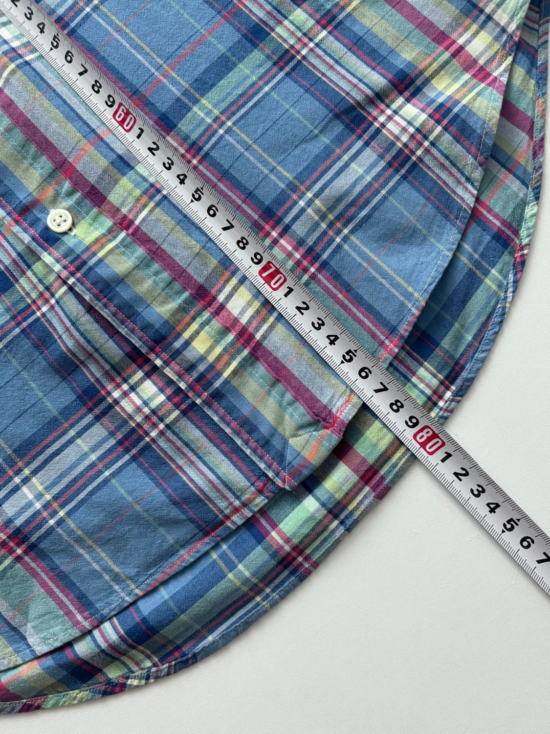 Polo 폴로랄프로렌 체크 반팔 셔츠 상품이미지7