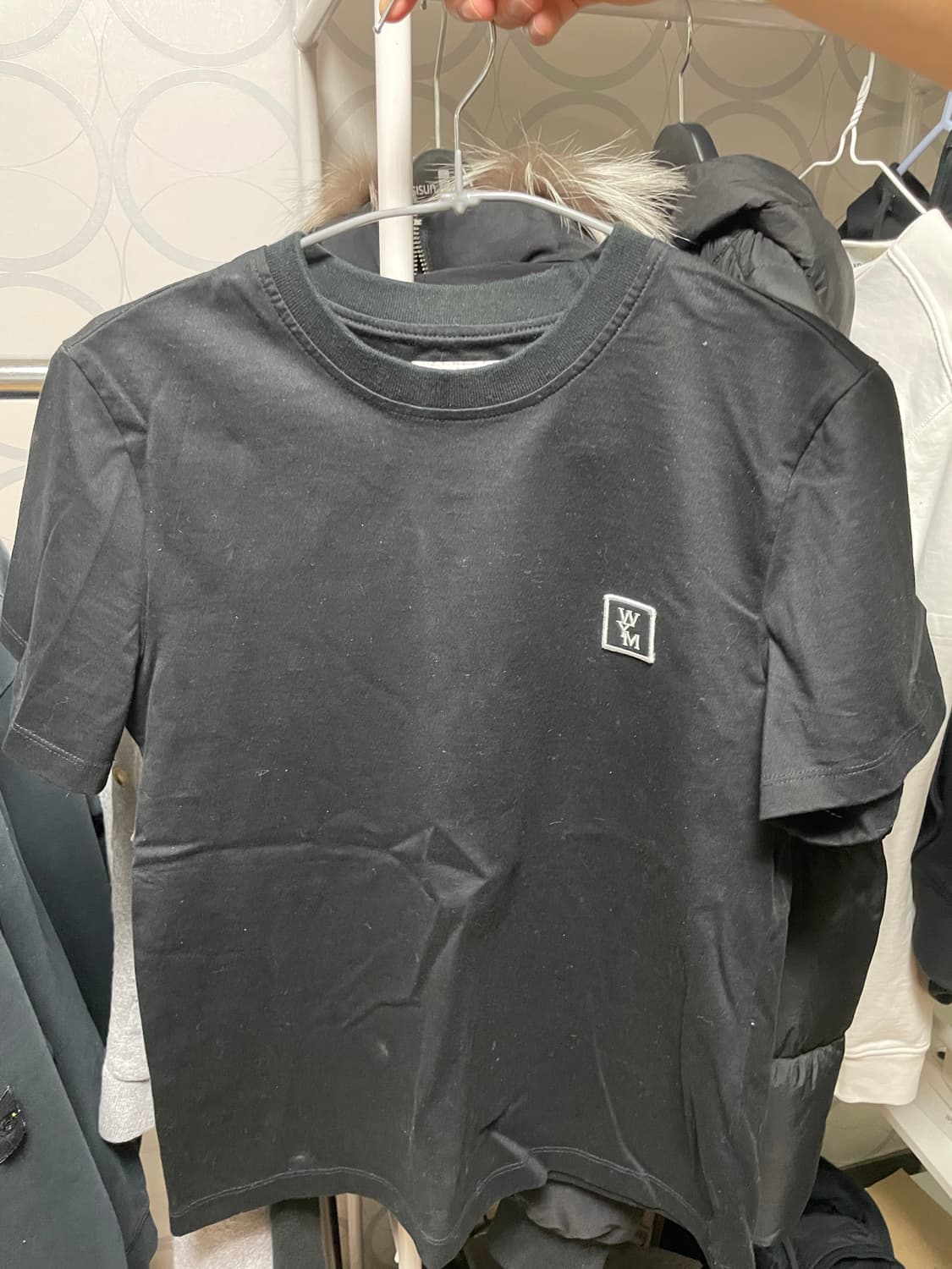 우영미 백로고 반팔 상품이미지2