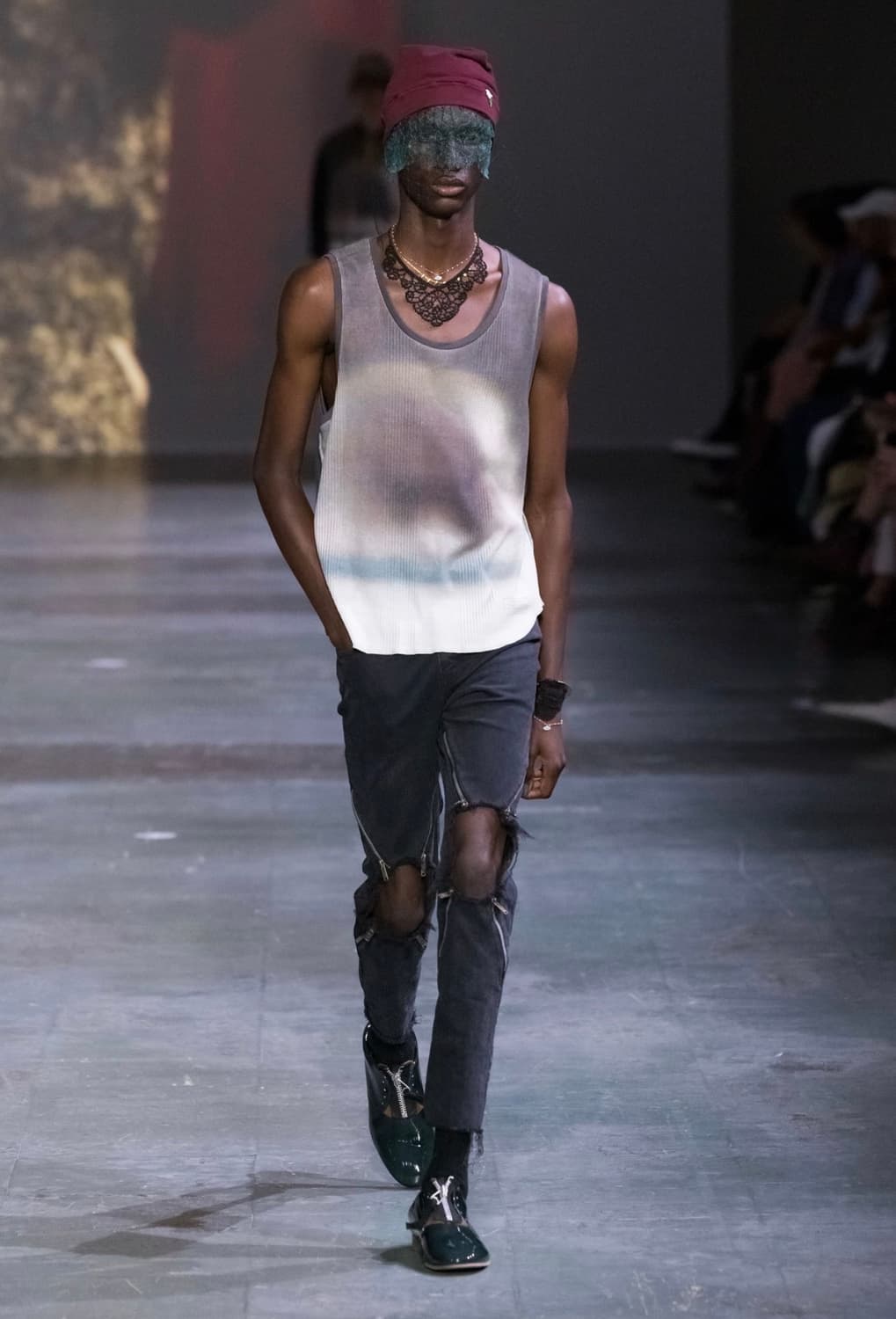 언더커버 25ss 보시시오 나시  상품이미지1