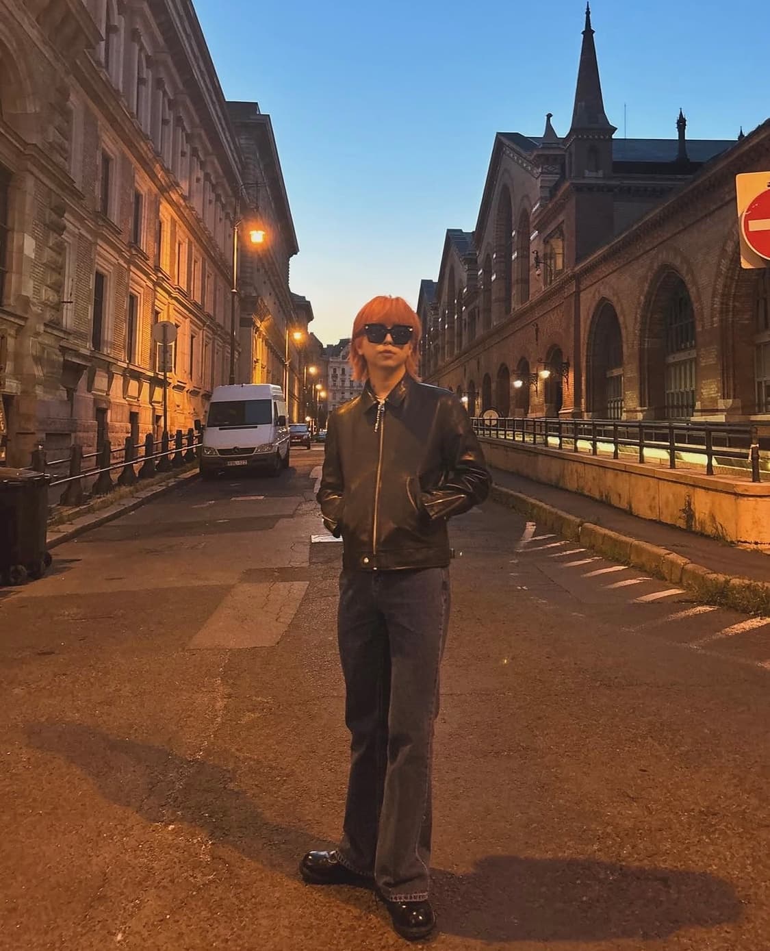 (딤스킨) Morris 베지 램스킨 가죽 자켓 L 상품이미지7