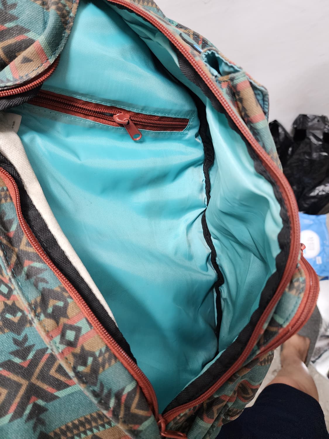 카부 KAVU 나바호패턴 로프 백 상품이미지7