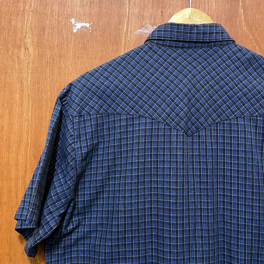 (L) Wrangler 랭글러 체크 웨스턴 반팔 셔츠 상품이미지6