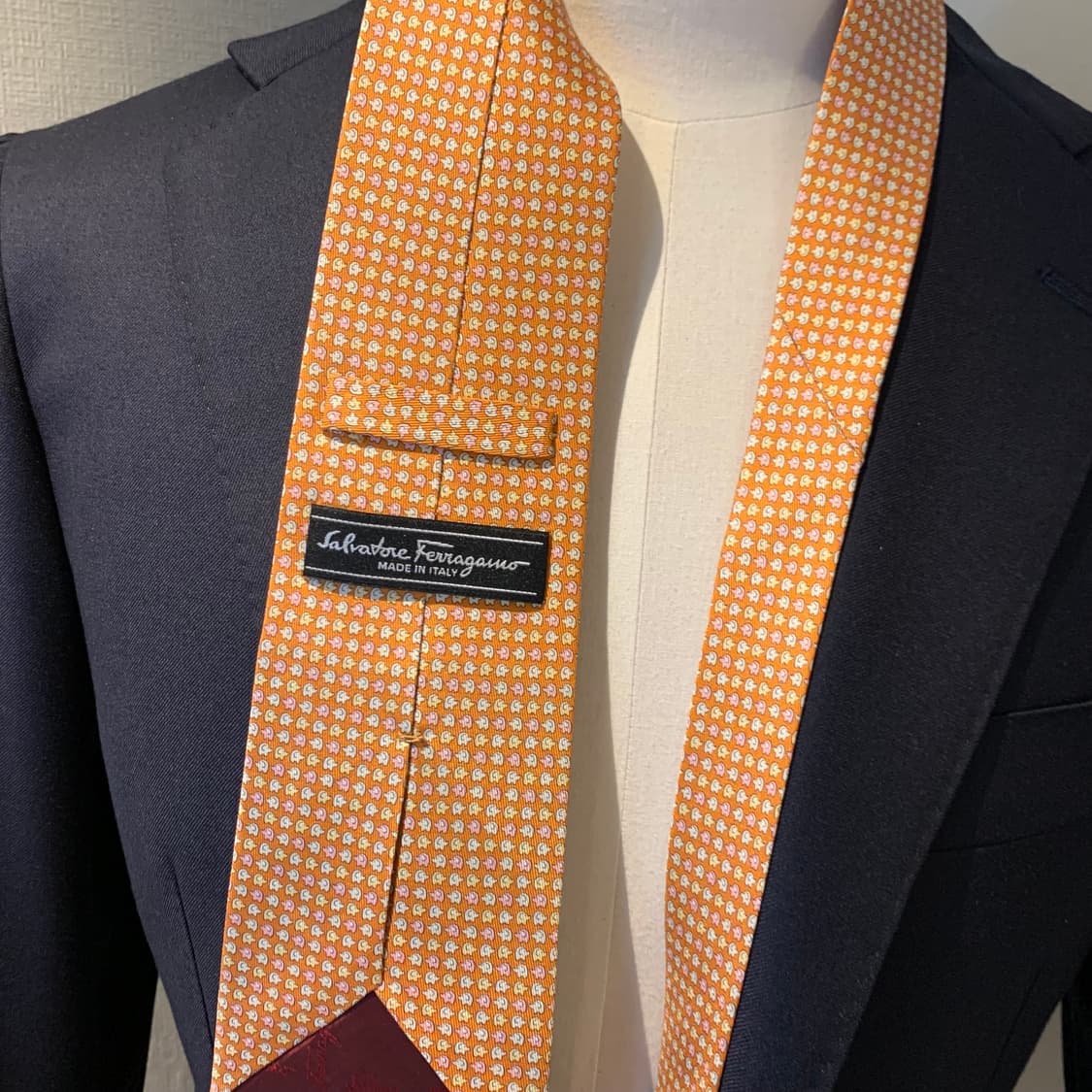 살바토레 페레가모(Ferragamo) 최상급 명품넥타이 결혼식패션 상품이미지2