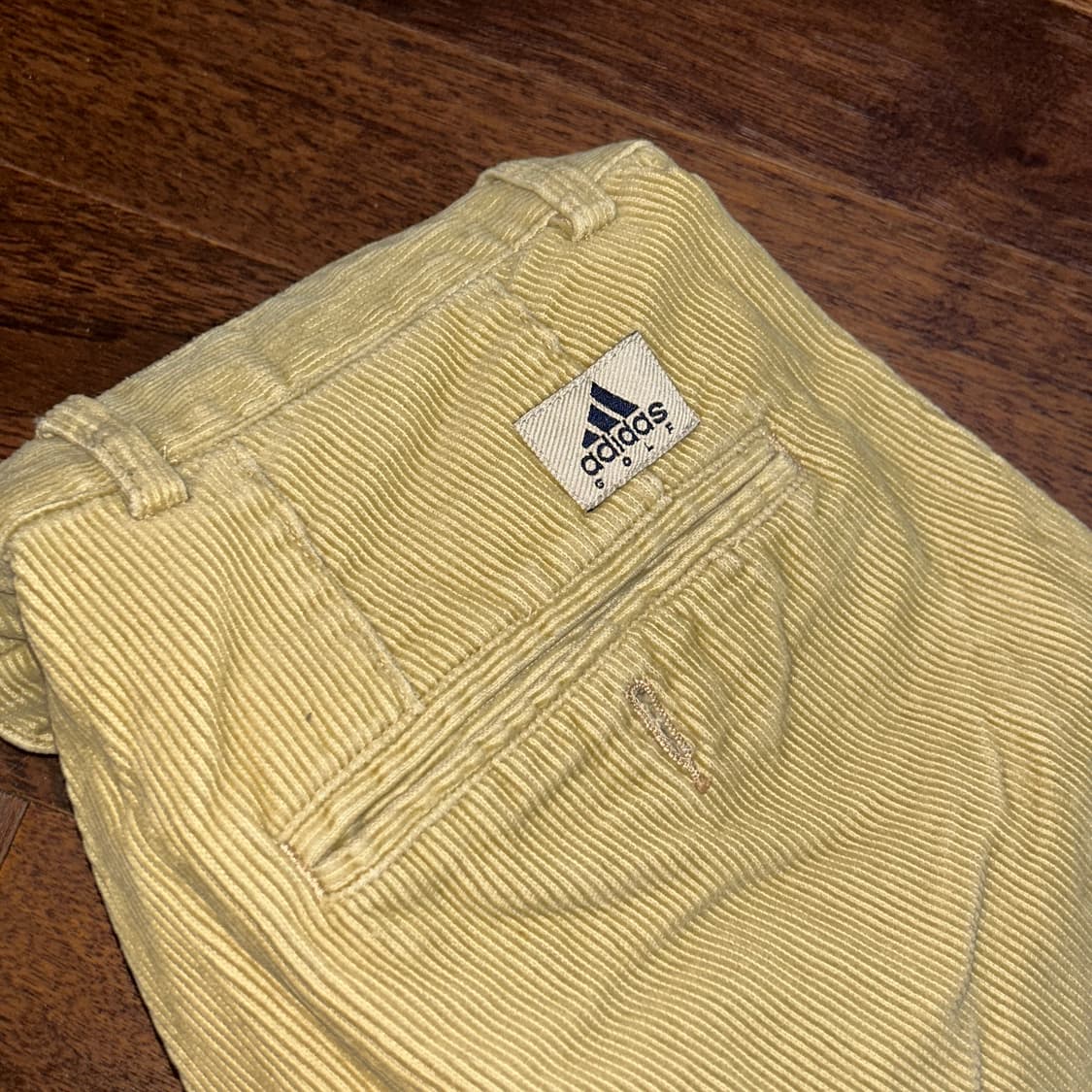 Adidas Golf Japan 아디다스 골프 코듀로이 팬츠 베이지 겨울 상품이미지1