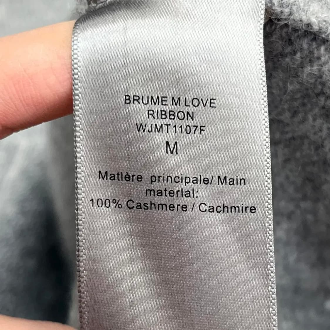 쟈딕앤볼테르 캐시미어 100% 브이넥 니트 (M) 상품이미지4