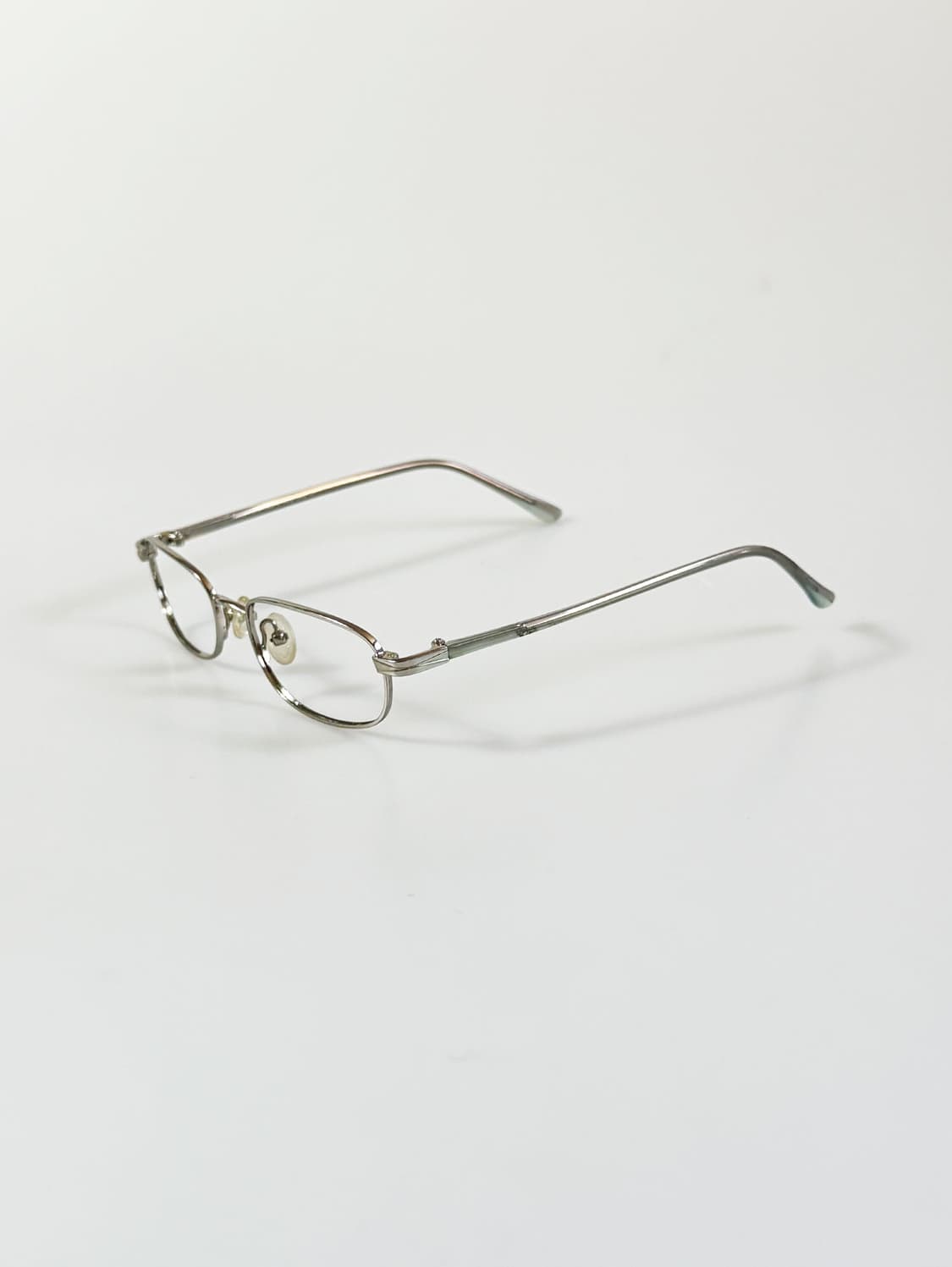 HAVIS 실버 슬림 스퀘어 메탈 빈티지 안경 상품이미지3