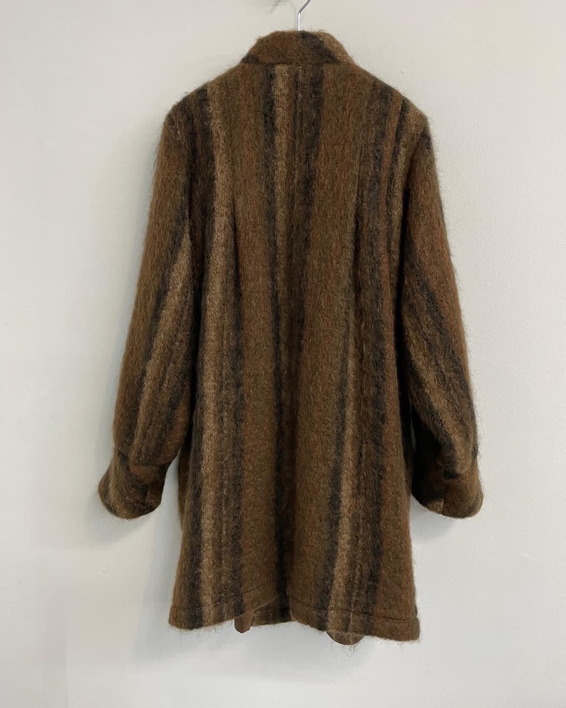 80s 빈티지 모헤어 코트 상품이미지9