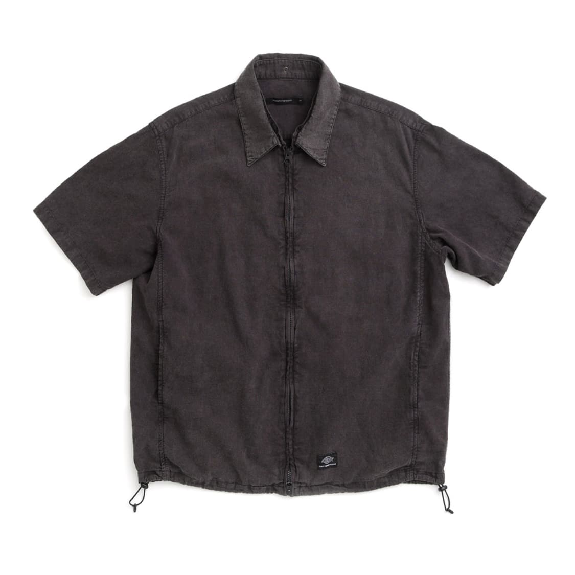 해칭룸 디키즈 셔츠 집업 Zip Shirket Washed Brown 상품이미지1