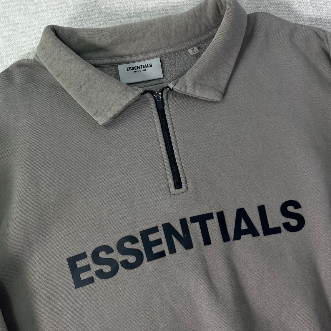 100 피오갓 에센셜 반집업 맨투맨  상품이미지2