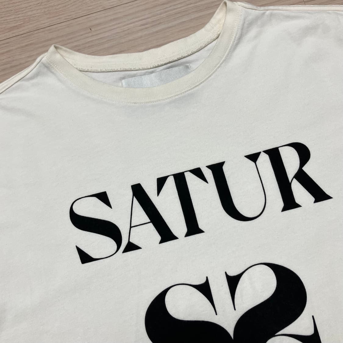 [Satur] 세터 빅 로고 반팔 티셔츠 상품이미지4