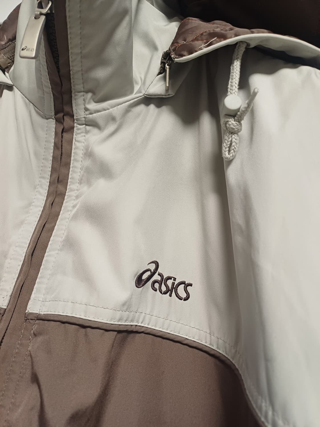 [희귀/90s] ASICS 아카이브 퀼팅 라이닝 투톤 올드스쿨 자켓 상품이미지4