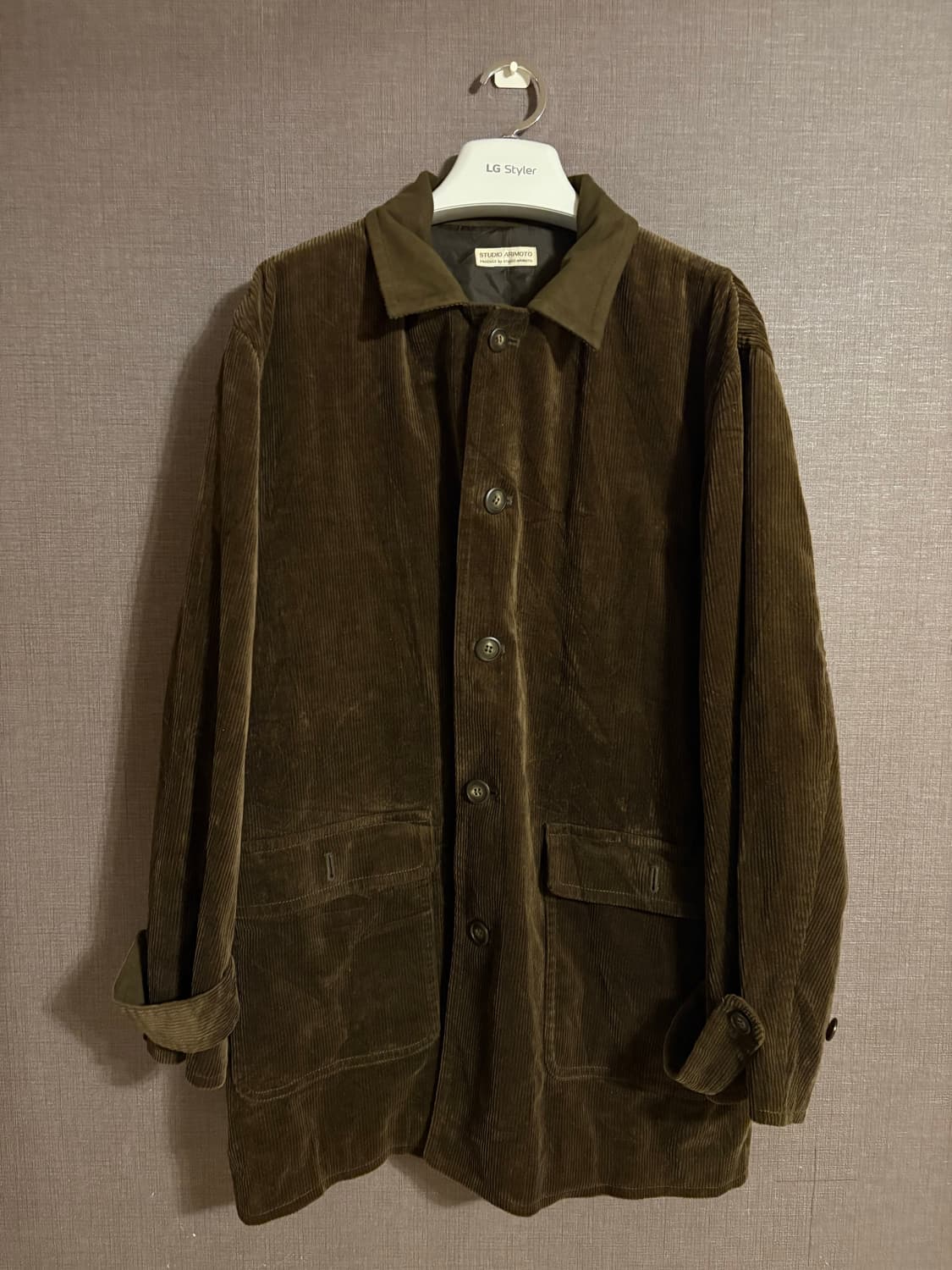 STUDIO ARIMOTO / 코듀로이 자켓 상품이미지1
