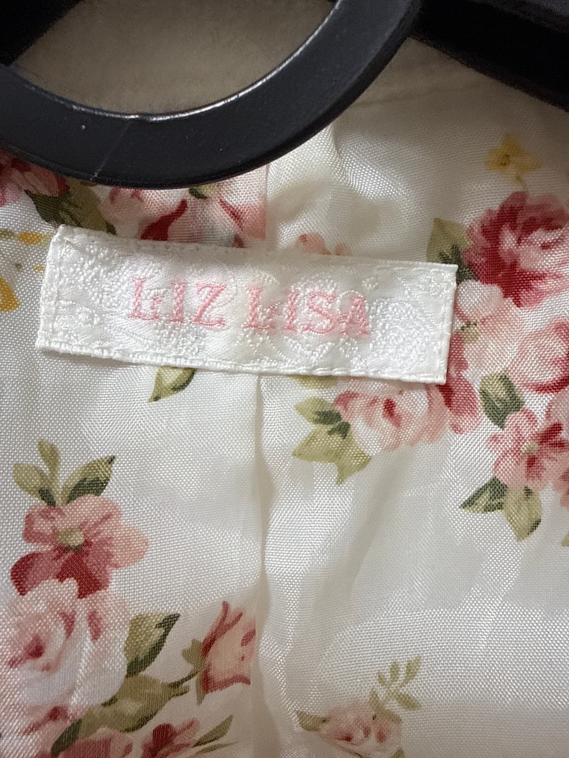 유일매물 리즈리사 갸루 달천깔 히메갸루 화이트 코트 상품이미지3